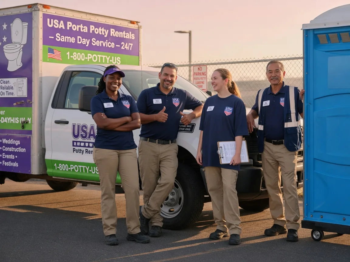 Porta Potty Rental company in Jefferson, SD